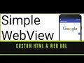 Android WebView with Examples
