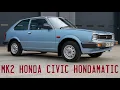 1982 Mk2 Honda Civic Hondamatic 1 3 Goes for a Drive