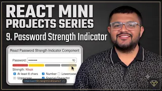 How To Create A Password Strength Indicator In React React Typescript Tailwindcss Gemini Pro AI