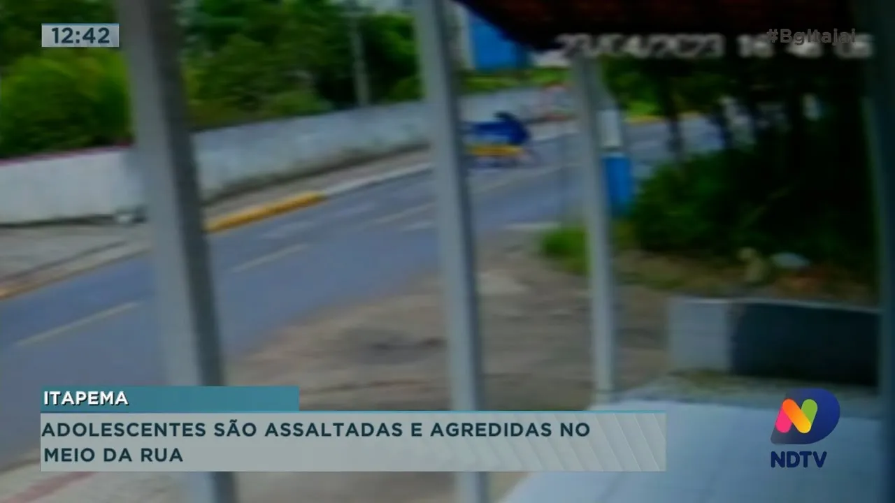 Homem desaparece ao tentar atravessar rio, adolescentes são assaltadas e agredidas no meio da rua