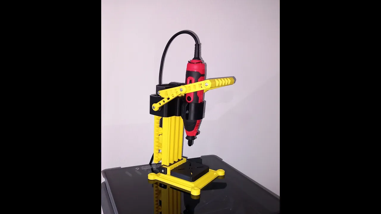 Lil' Lupo Rotary Tool Drill Press w Modular Accessories