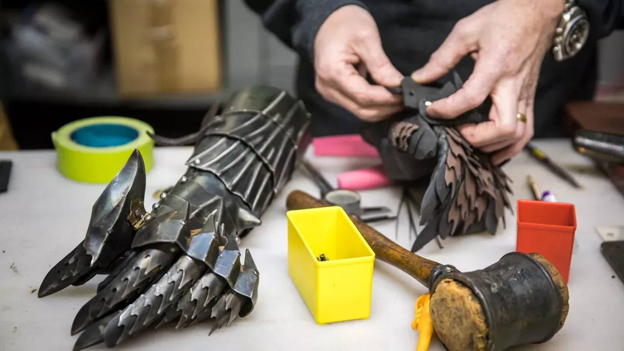 Adam Savage's One Day Builds: Foam Ringwraith Gauntlet!