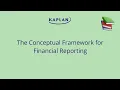 Lagu The Conceptual Framework for Financial Reporting