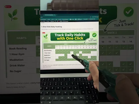 Track Your Habits With a Built-In Progress Bar