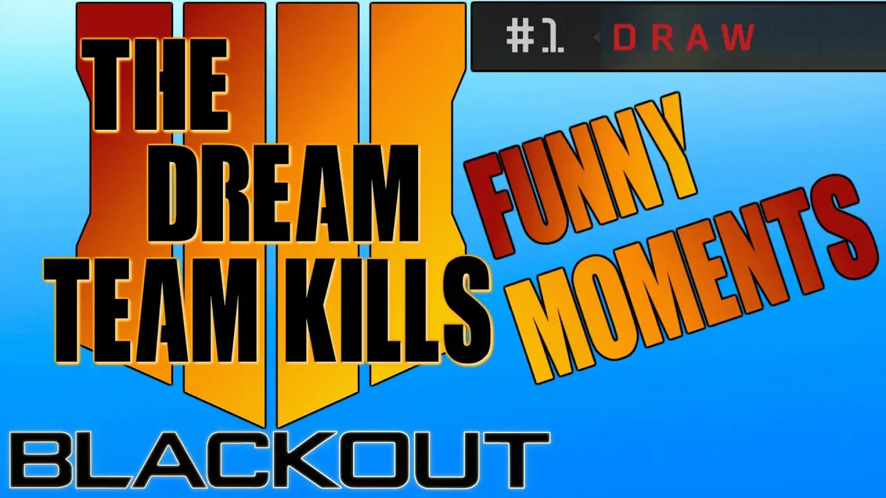 Black Ops 4 Blackout - The Best Team Ever! (Funny Moments)