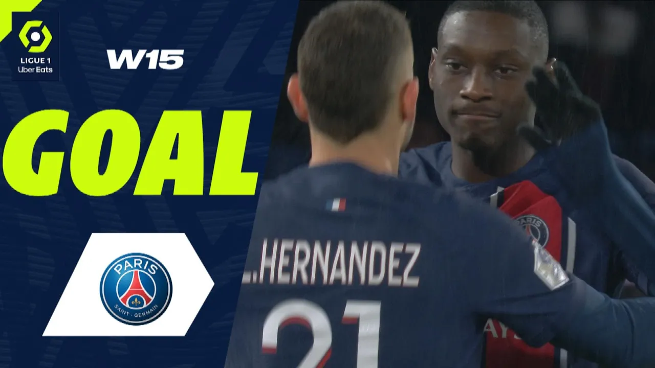 Goal Randal KOLO MUANI (83' - PSG) PARIS SAINT ...