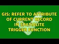 GIS Refer to attribute of current record in SpatiaLite trigger function