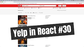 React Hooks Tutorial Build Yelp in React allow user to perform multiple searches