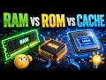 How Computer Memory Works RAM ROM Cache Explained Simply Beginner s Guide