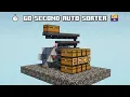 Minecraft EASY Automatic Sorting System 1 21 Tutorial - Auto sorter