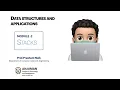 Stacks Module 2 Data Structure and Application 18CS32