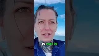 Simon to the rescue #sailboat #sailboating #boat #sail #sailing #diy #boatlife #watercraft #fishing