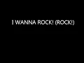Twisted Sister - I Wanna Rock (Lyrics)