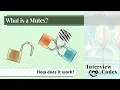 What is a Mutex How does it work