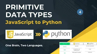 Compare primitive data types in JavaScript and Python