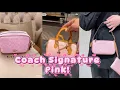 Coach Pink Signature collection