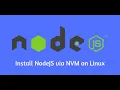 Install Node js Locally with Node Version Manager nvm