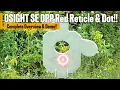 New 2026 OSIGHT SE DPP Red Dot Reticle Sight Delta Point Pro Footprint Review Overview