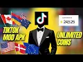 How to get FREE Tik Tok Coins HACK NEW Free TikTok Coins 99 999 iOS Android iPhone tiktok mod