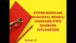 Behavioral model state diagram in detail