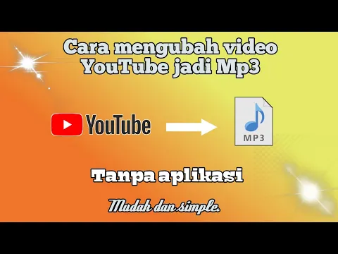 Download MP3 Cara mengubah video YouTube menjadi Mp3 #tutorials #tutorial