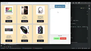 Java Code for A Shopping Cart