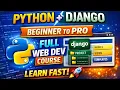 Python Basics Django Tutorial for Beginners Learn Django Step by Step