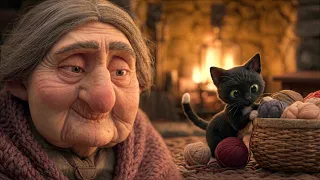 Her Kitten Grew Old Beside the Same Basket of Yarn