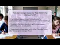 How Can Google Calendar Help With Time Management - Aspiring Teacher Guide