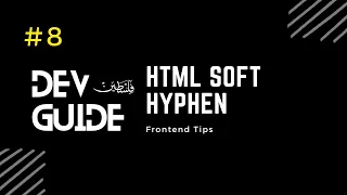 HTML Soft Hyphen  HTML Soft Hyphen