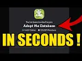 HOW to JOIN ADOPT ME DATABASE DISCORD SERVER PC MOBILE
