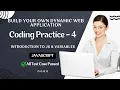 JavaScript Coding Practice 4 Addition Game Random Color Generator NxtWave CCBP JS