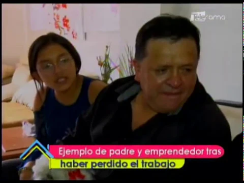 Ejemplo de padre y emprendedor tras haber perdido el trabajo