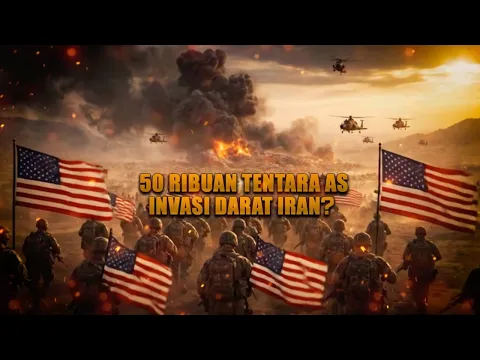 50 Ribuan Tentara AS Invasi Darat Iran?
