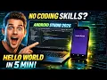 Android Studio 2026 The Easiest Way to Build Your First Hello World App
