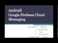 Android Google Firebase Cloud Messaging MYSQL Sync SQLite database Part 5