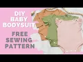 Download Lagu How to Sew a Baby Bodysuit - Free Sewing Pattern