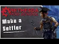 Bethesda Mod School Creation Kit 109 - Convert NPCs to Recruitable Settlers