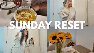 Sunday Reset☀️ cooking, cleaning & hair wash day!