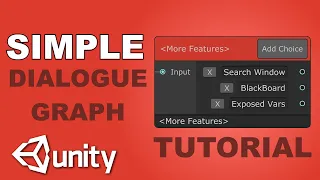 UNITY DIALOGUE GRAPH TUTORIAL - Variables and Search Window