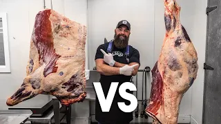 Cow Front Quarter VS Hind Quarter Custom Cut Style The Bearded Butchers