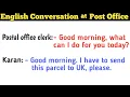 English Conversation at Post office l English Conversation Practice for beginners