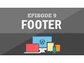 Responsive Wordpress Theme Tutorial - Part 9 Footer