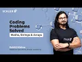 Important Coding Interview Problems Data Structures Maths Strings and Arrays Coding Problems
