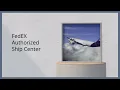 FedEX Ship Center