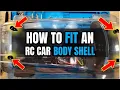 How to fit an RC Car body shell easily - SIMPLE MAGNETIC GUIDE