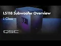 QSC L Class LS118 Subwoofer Overview