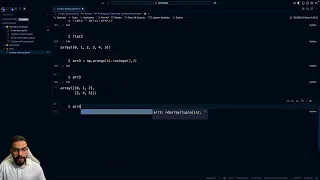 Reshaping Flattening Transpose and Stacking Numpy Arrays