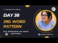290 Word Pattern Easy Top Interview 150 Leetcode - 290 HashMap Python DSA