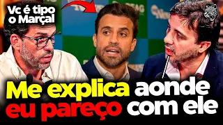 JIORNALISTA COMPARA RENAN com PABLO MARÇAL e TOMA RESPONDE INCRÍVEL